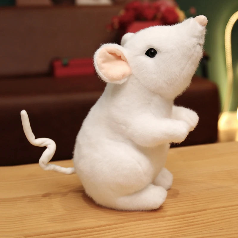 Hot Simulated Mouse Super Soft Plush Mouse Plushy Doll Stuffed Rat Plush Animal Toys for Peluche Mascot Gift