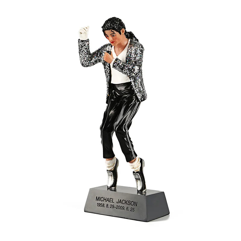 8in Dancer Michael Jackson Action Figure Simulation Music Scene Portrait