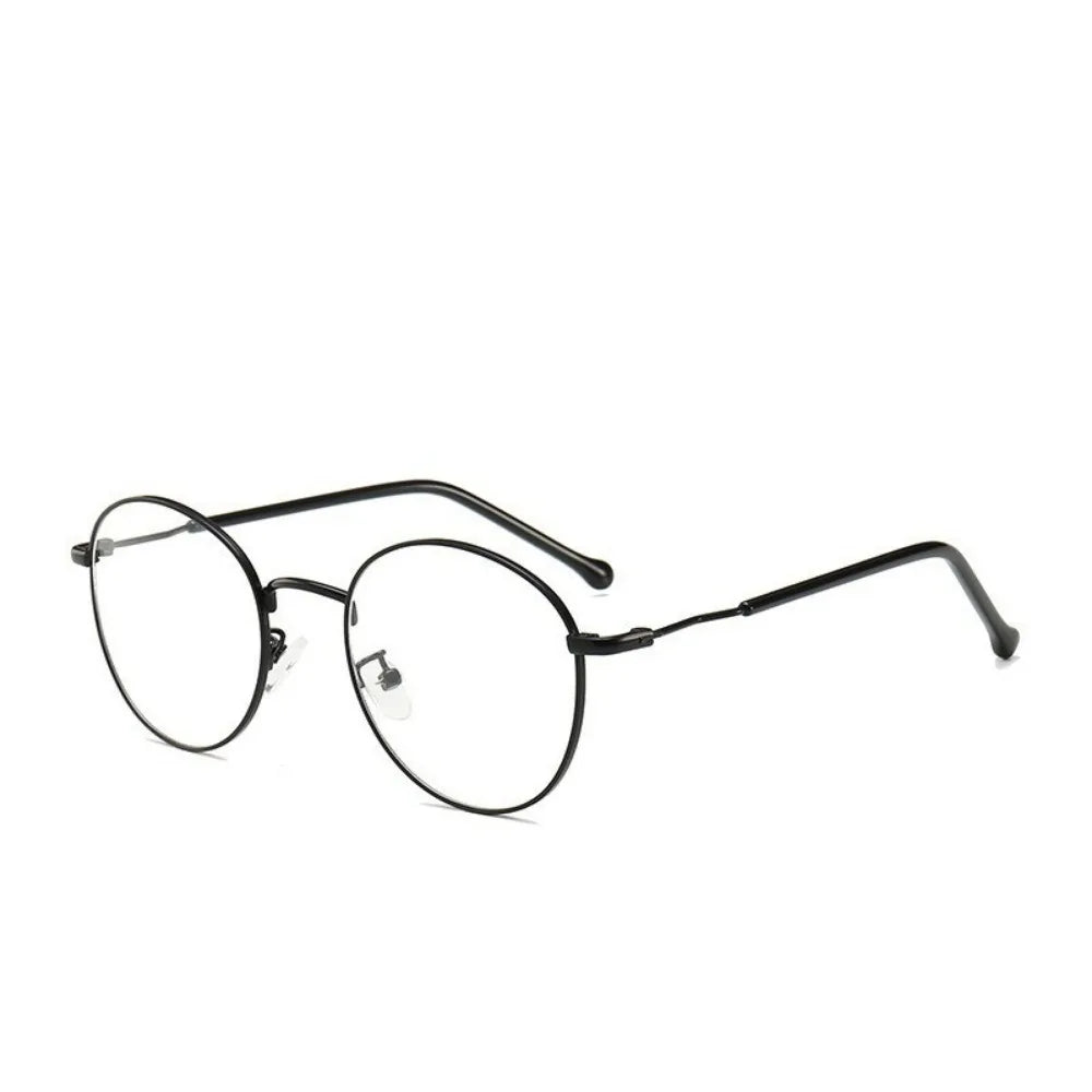 Anti Blue Light Myopia Glasses Women Oval Metal Frame Computer Glasses Fashion Glasses