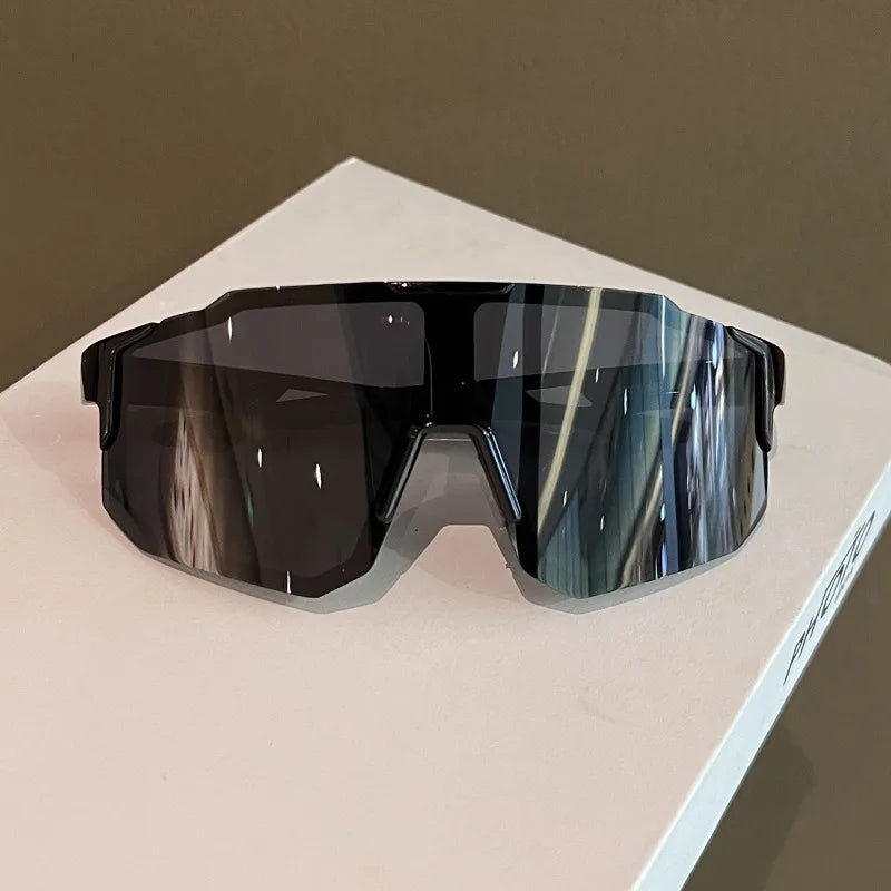 2PCS Cycling Glasses Sunglasses for Men Women Cycling Sun Glasses Goggles Outdoor Sport Sunglasses