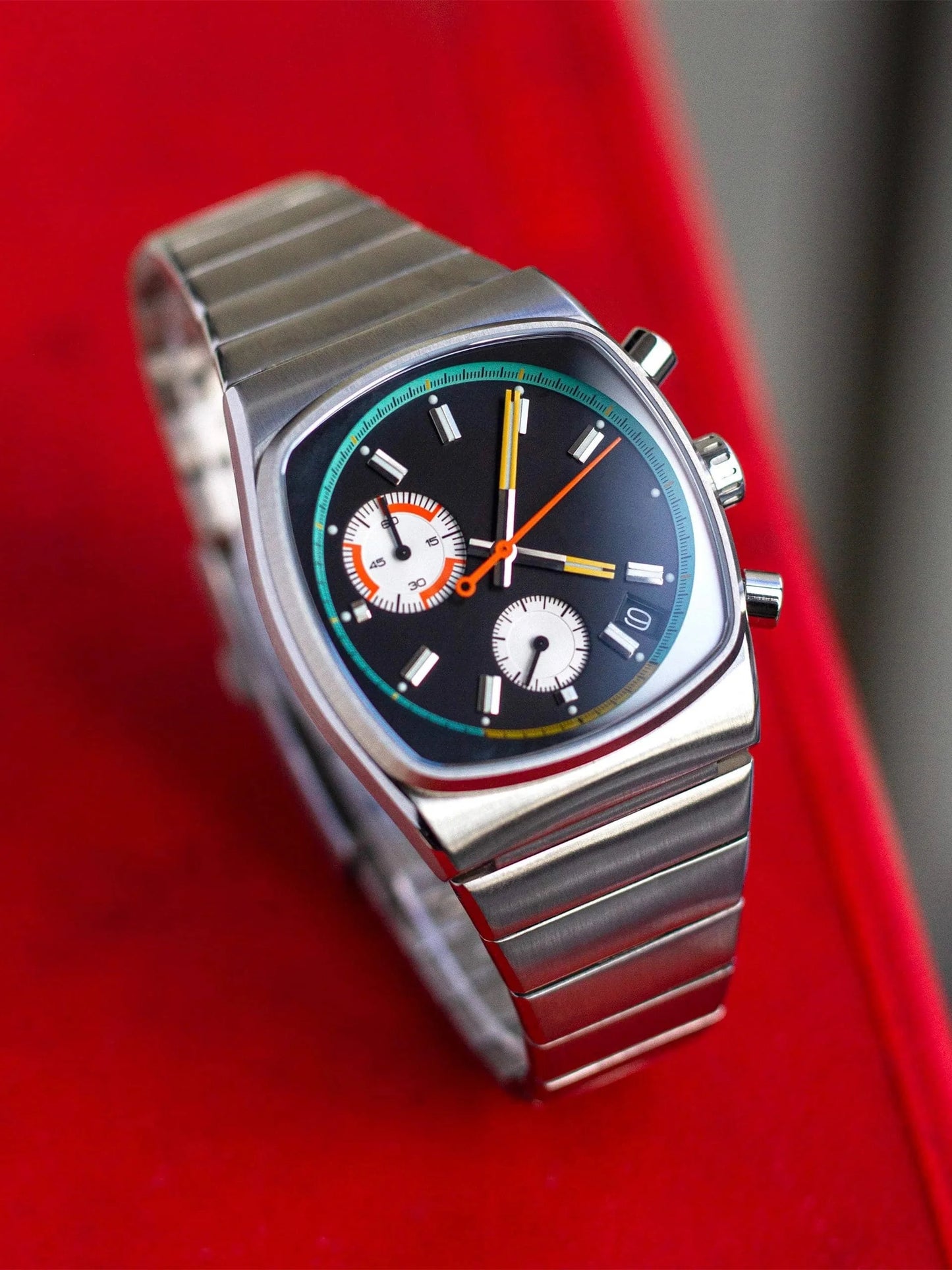 CILOA Men’s High-End Wormhole Concept Sports Watch, Fashion Square Dial Watch