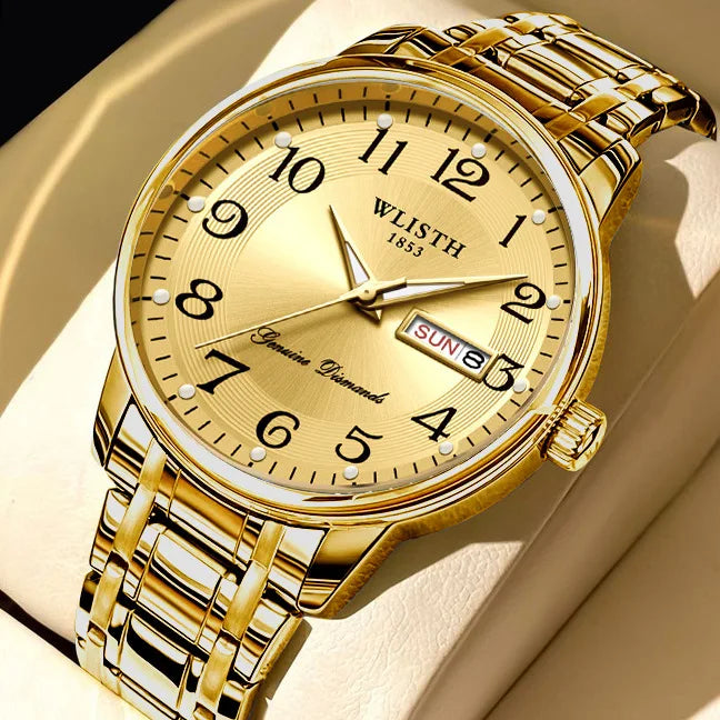Luxury Women Watch Quartz Watch Digital Wristwatch Waterproof Calendar Luminous Watch Fashion Business Light Man Clock Watches