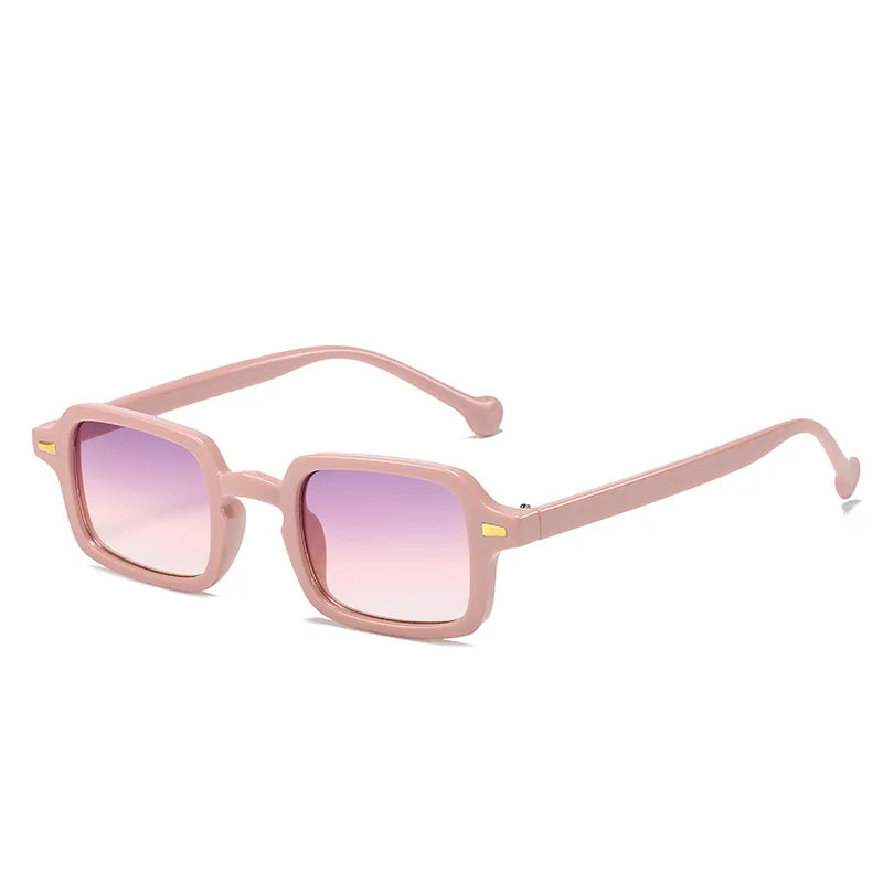 JNPCXI New Small Frame Square Sunglasses Women Fashion Rectangle Sun Glasses Brand Designer Vintage Eyeglasses Men UV400