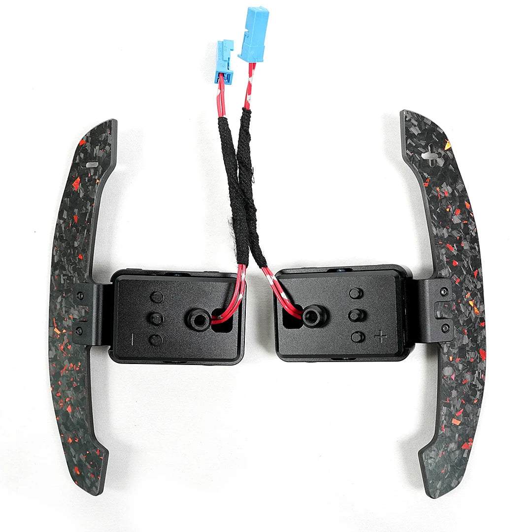Magnetic Carbon Fiber Paddle Shifters Steering Wheel Paddles For BMW M Models F80 F82 F83 F87 F90 X Models F15 F16 F25