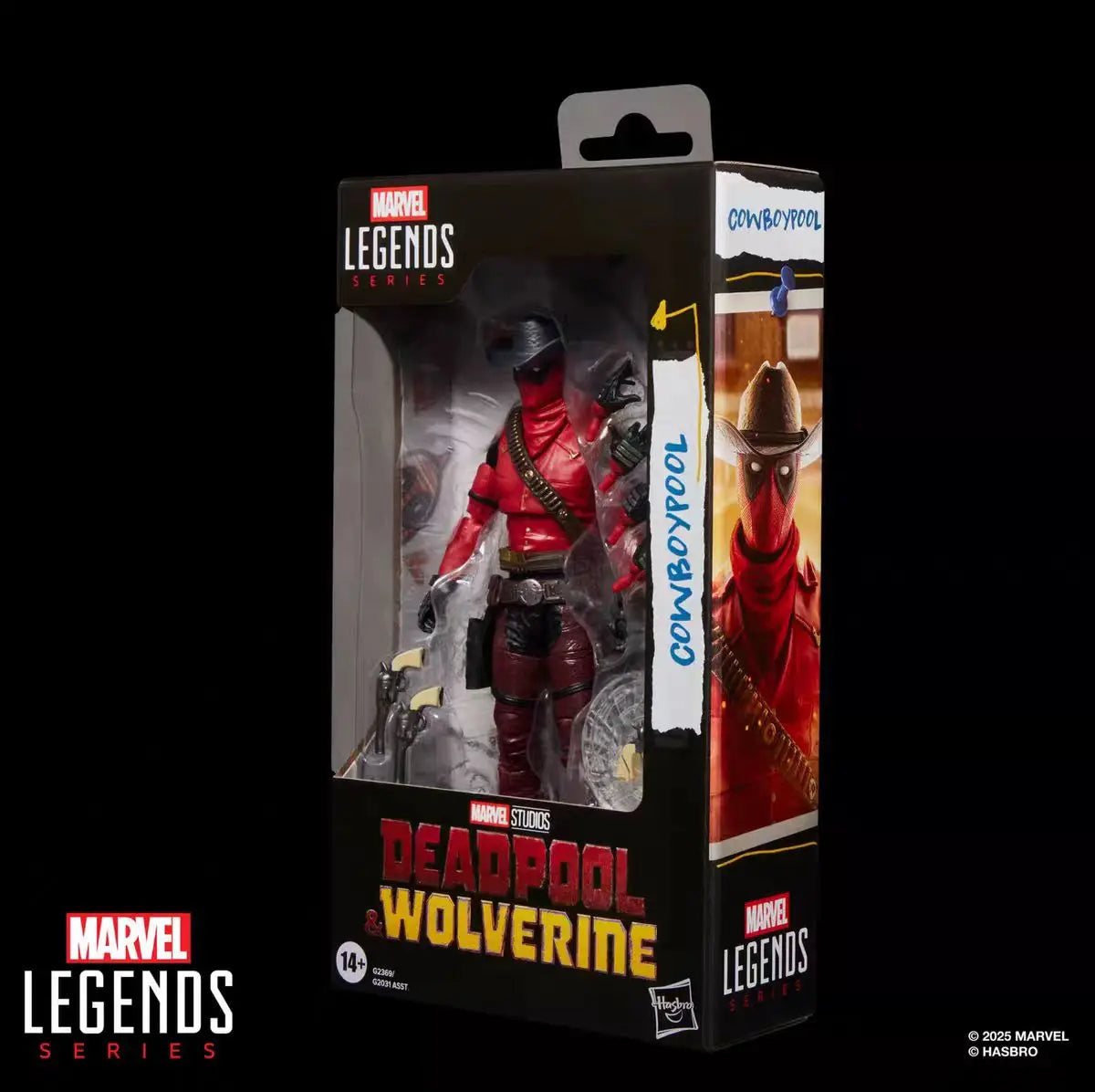 Original Hasbro Marvel DEADPOOL/CASSANDRA NOVA/COWBOYPOOL/X-23/BLADE/WOLOVRINE (BROWN SUIT)/WOLOVRINE Anime Figure Toy