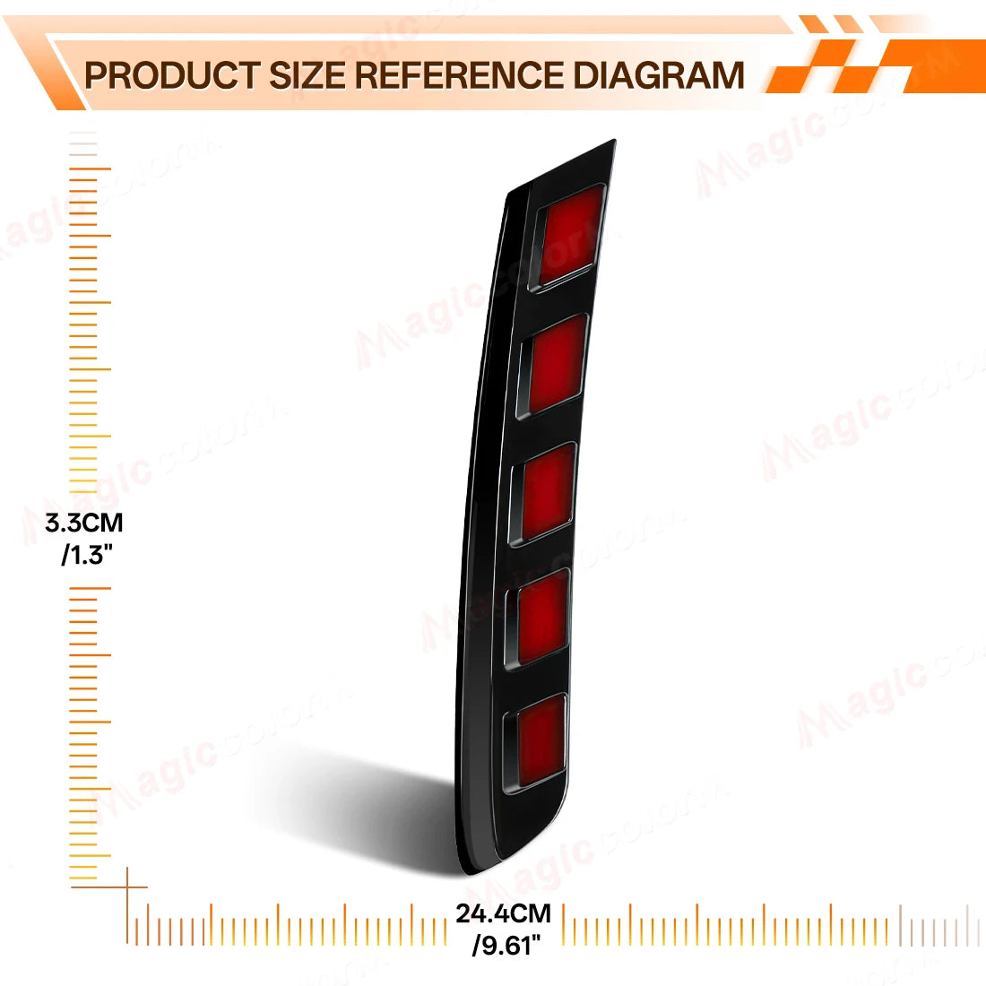 For Toyota Camry SE XSE TRD 2018 2019 2020 2021 2022 2023 Car Tail Lamps Rear LED Daytime Running Lights Brake Turn Signal