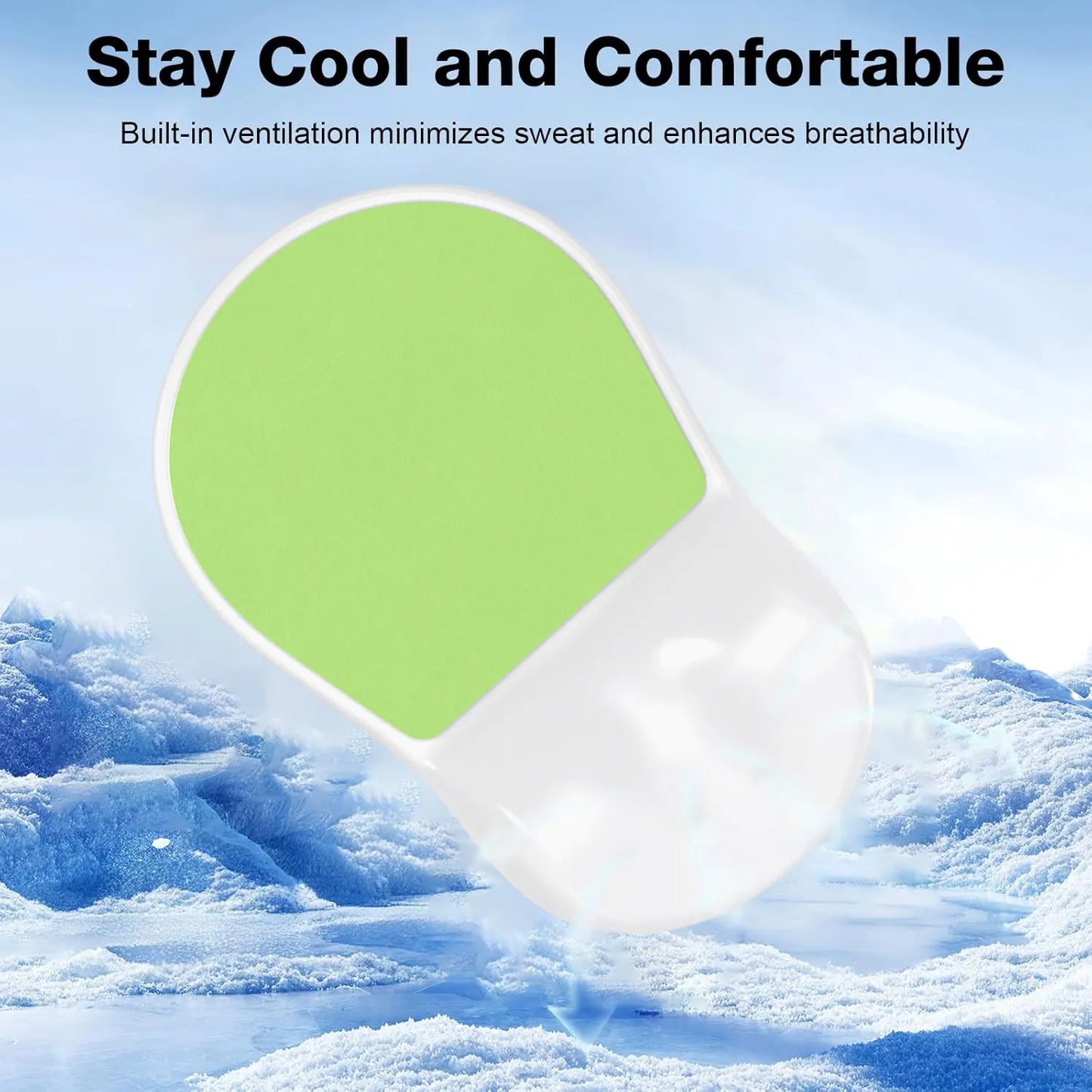 Mouse Pad with Gel Wrist Rest, Ergonomic Comfortable Computer Wrist Support , Pain Relief Mousepad with Non-Slip PU Base