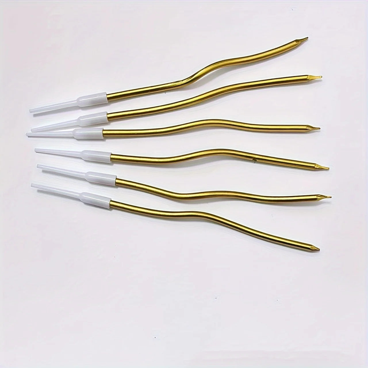6pcs Birthday Candle Cake Candle Cake Decoration Party Supplies - Creative Cake Toppers for Parties & Desserts