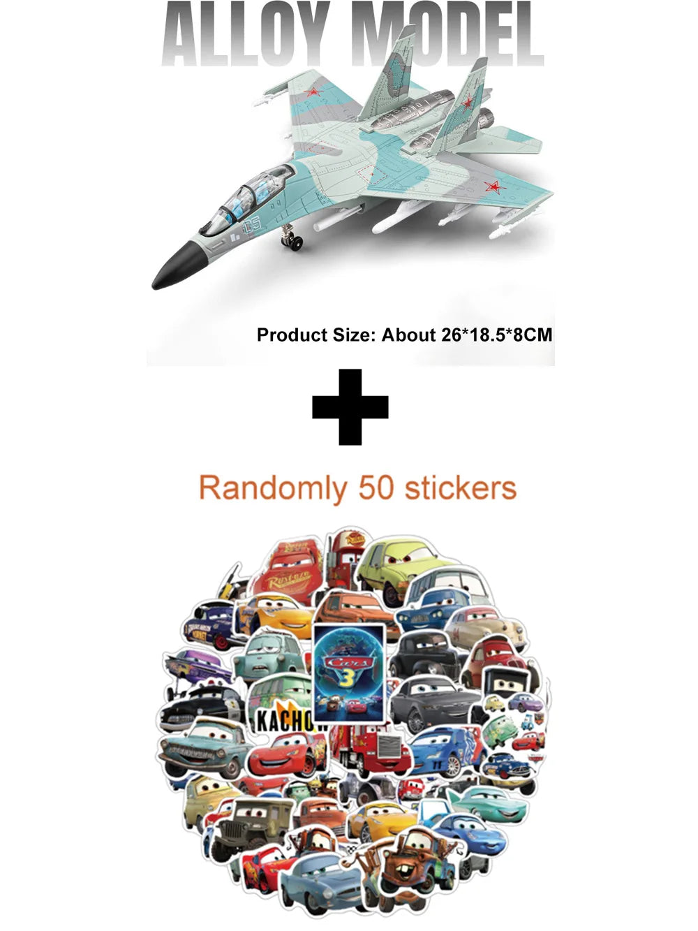 1:64 Su-35 Alloy Fighter Model Diecast Toys Car with Sound Light Pull Back Catapult Missile Airplane Fun Gifts for Boys Ornament