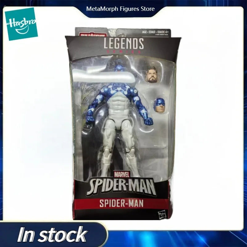 Original Hasbro Marvel Legends Series Spider-Man Anime Figures Collection Toys Models