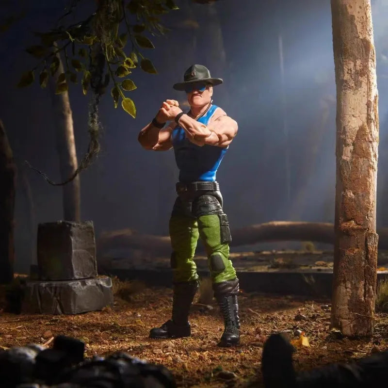 Original Hasbro G.I. Joe GI Joe Classfied Series 129 Mad Marauders SGT Slaughter Action Figure Collection Toys Ornaments
