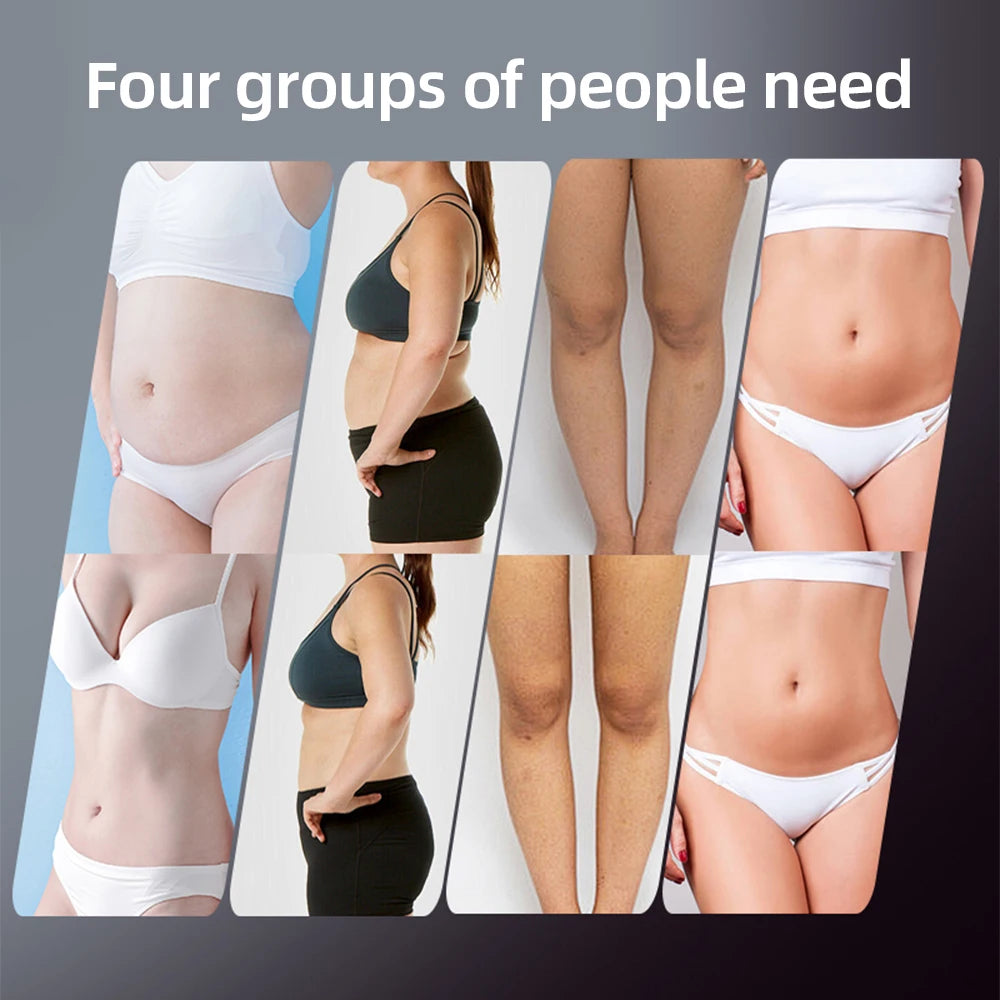 Cordless RF Body Slimming Machine EMS Miro current Fat Burner Slim Shaping Set 4 color Light Lose Weight Anti Cellulite Massager