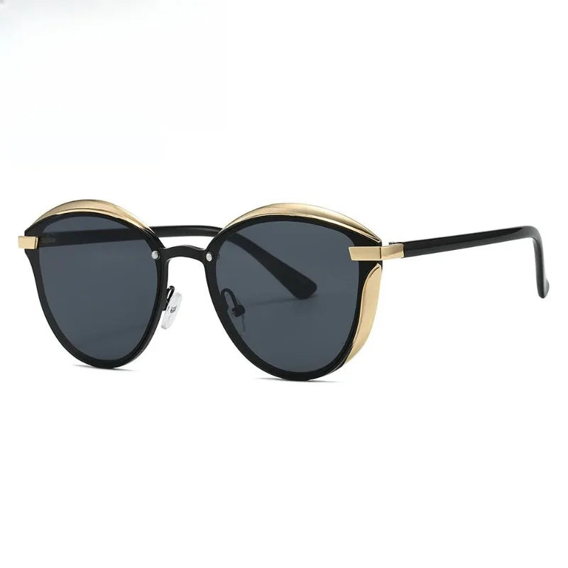 Trendy Polarized Sunglasses Retro Personalized Face Highlighting Sunglasses Women's Fashion Sunglasses