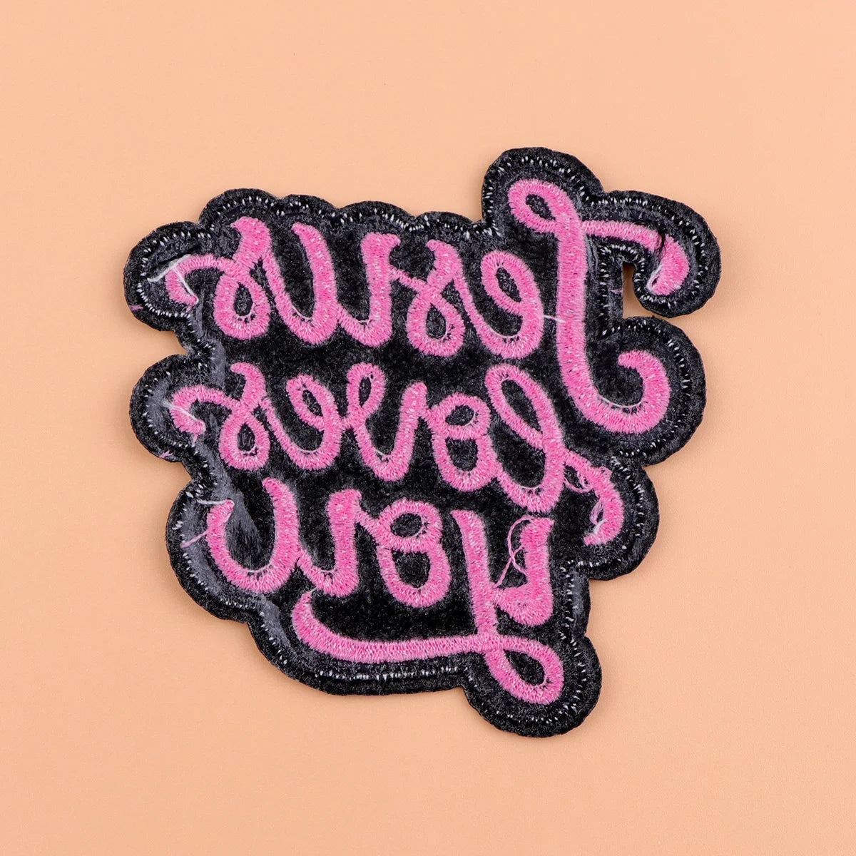 Jesus loves you Iron On Patch Clothes Patch For Clothing Quotes Embroidered Patch Garment Apparel Accessories Sewing Stickers