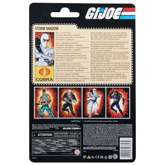 Original Hasbro G.I. Joe Classified Series Storm Shadow Anime Figure Toy Model Collection