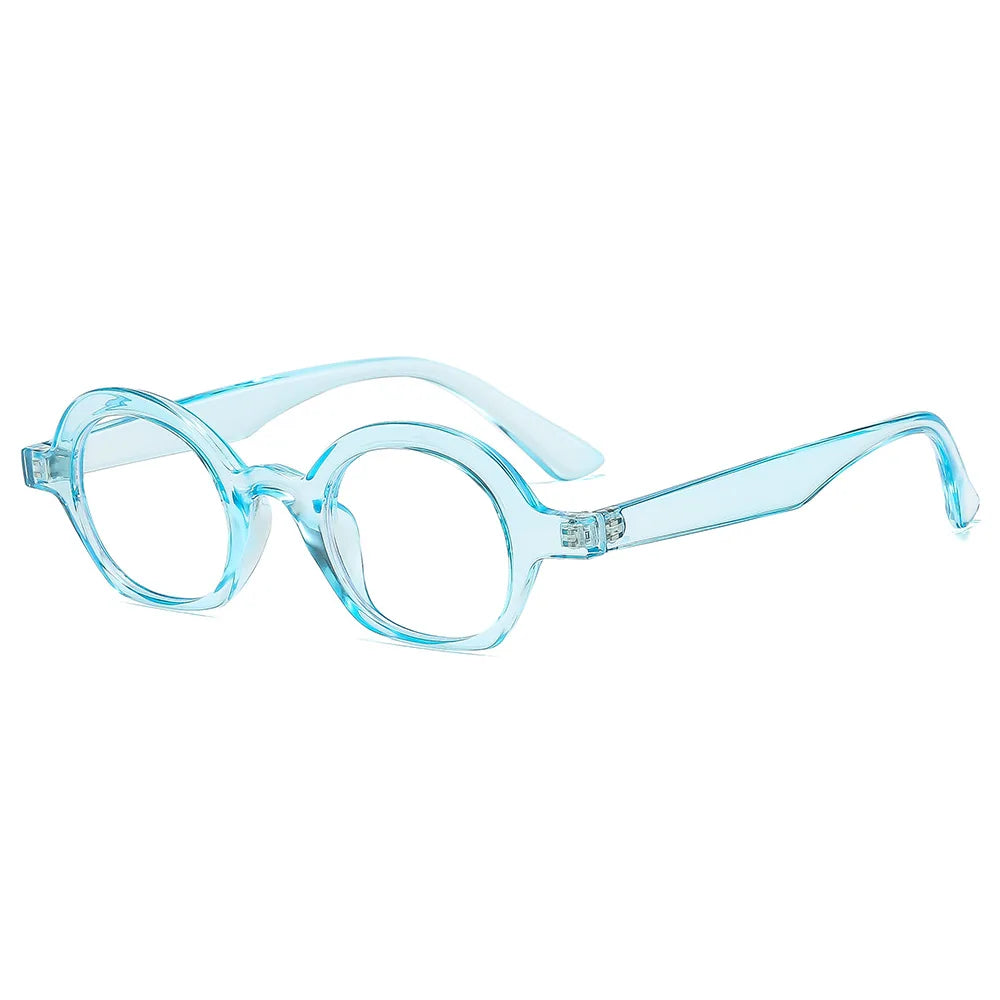 JNPCXI New Fashion Round Glasses Frame Women Clear Anti Blue Light Eyewear Vintage Men Optical Frame Prescription Glasses