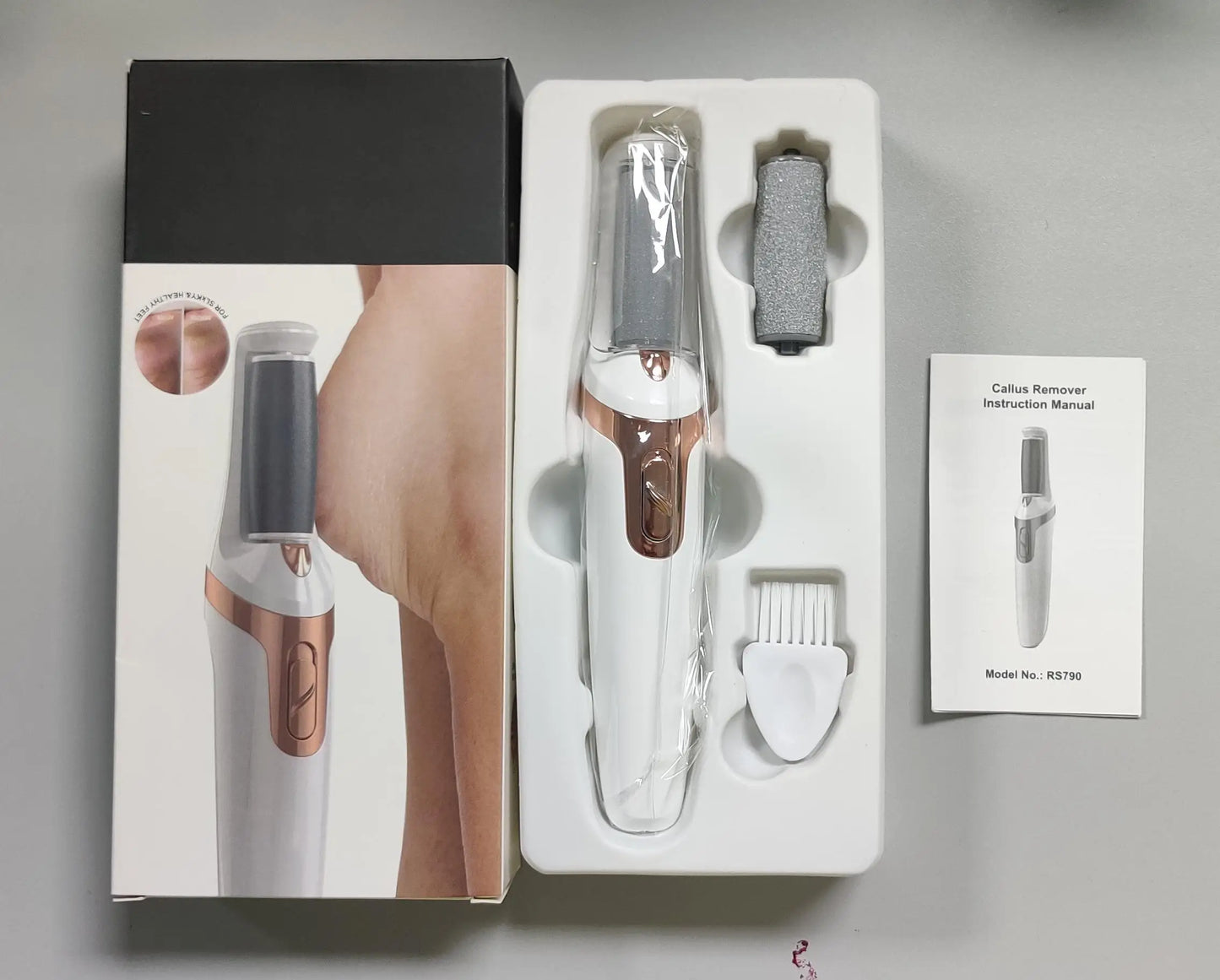 Peeling Calluses Foot Pedicure Electric Machine Household Auto Exfoliating Kit