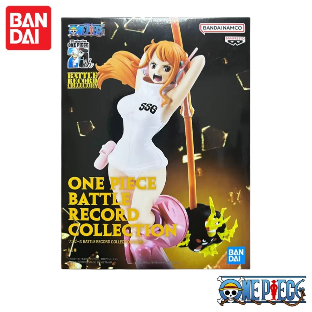 Special OfferIn Stock 100% Original Bandai One Piece Battle Record Collection-Nami Animation Mol Action Figure Toy Collection Do