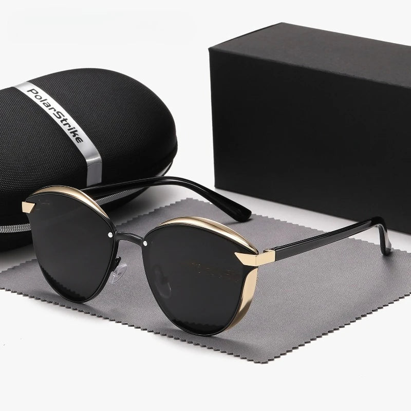 Men's Casual Half Frame Polarized Glasses UV400 Protection TAC Lenses Stylish Square Design Suitable for Daily Wear