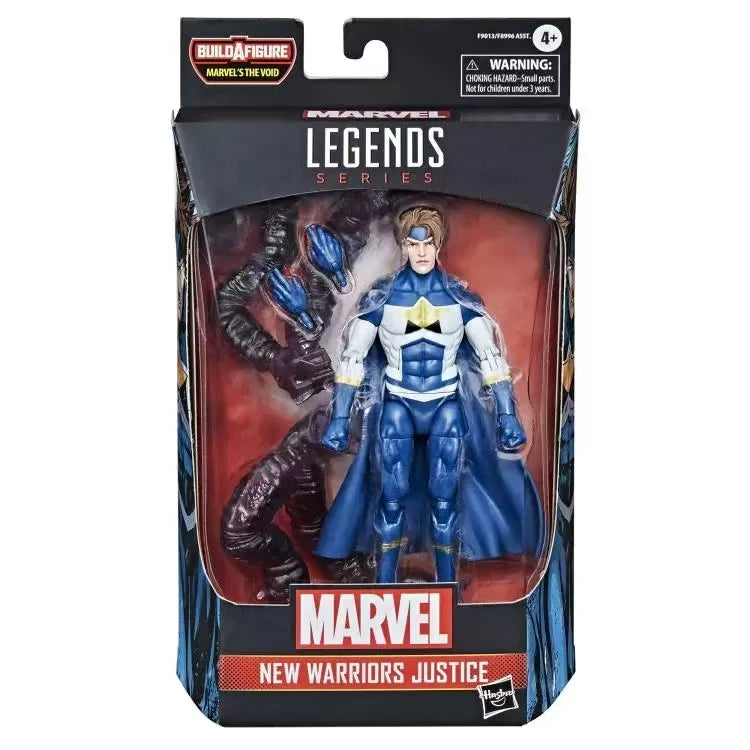 Original Hasbro Marvel Legends Series NEW WARRIORS JUSTICE THE VOID Anime Figure Toy Model Collection