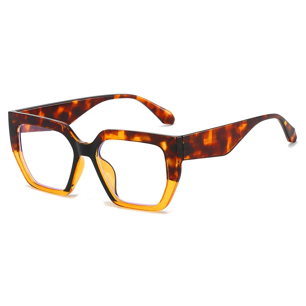 JNPCXI Ins Popular Fashion Square Sunglasses Women Retro Rivets Men Trending Leopard Green Sun Glasses Shades UV400