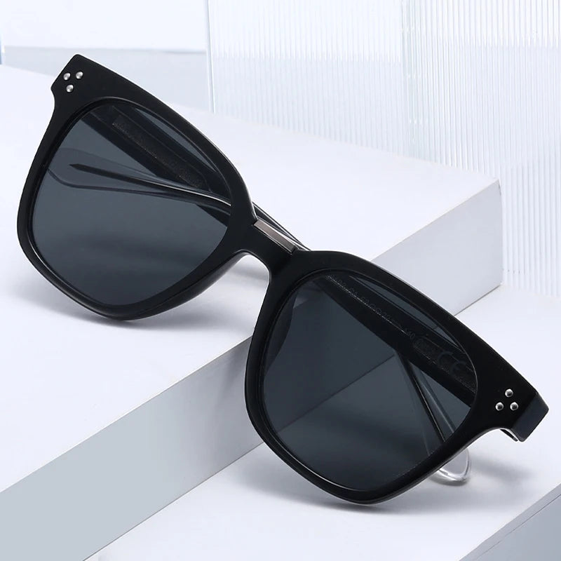 JNPCXI New Luxury Classic Square Sunglasses for Women Men UV Protection Driving Fishing Shades Sun Glasses