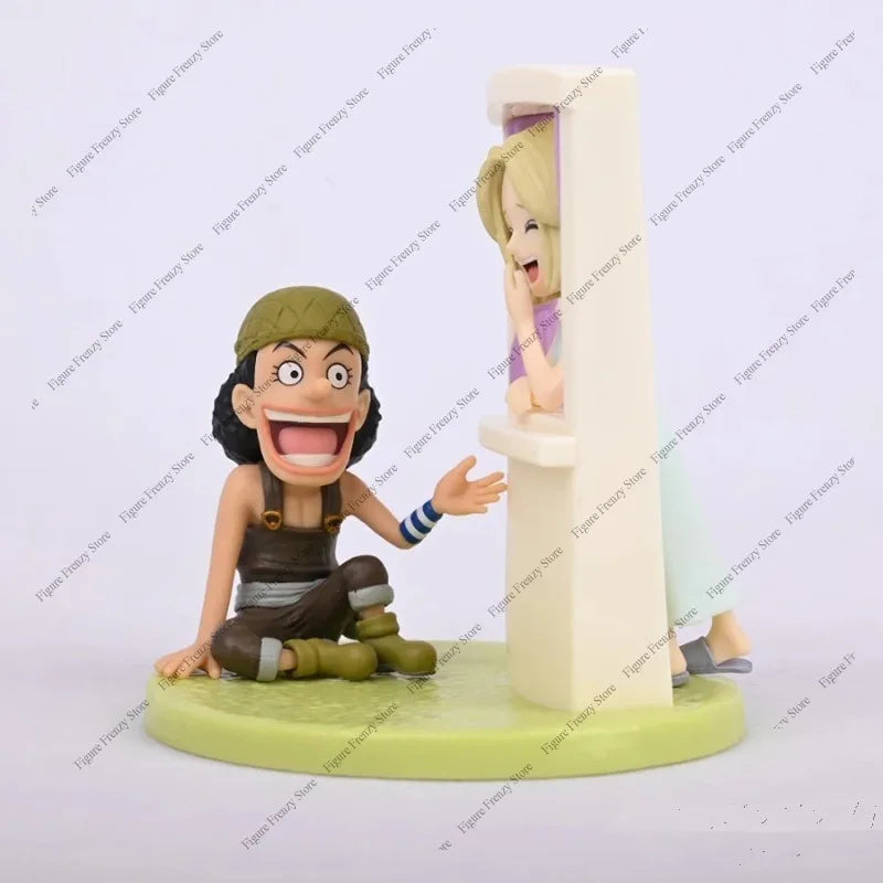 Special Offer Original Banpresto One Piece Anime Figurines WCF Usopp Kaya PVC Action Figures for One Piece Collectible Model