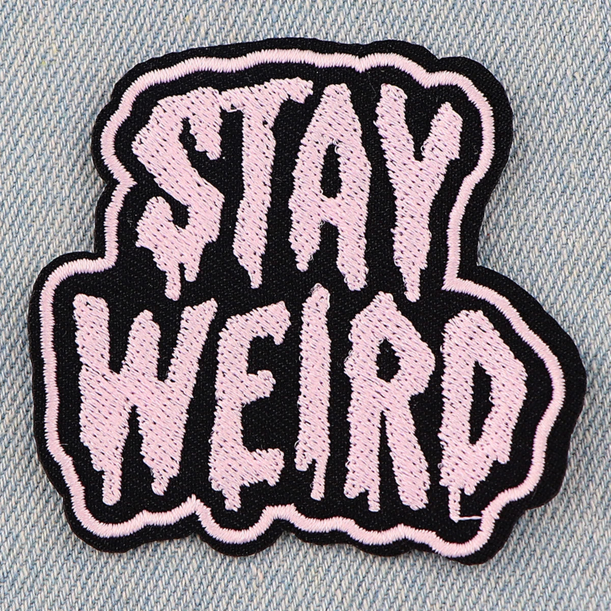Social Awkward Patch Letters Embroidery Patch Iron On Patches For Clothing Thermoadhesive Patches On Clothes DIY Sew Badges