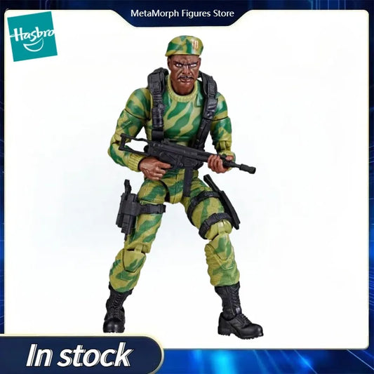 Original Hasbro G.I. Joe GI Joe Classfied Series Retro Cardback Sgt Stalker Action Figure Collection Toys Model