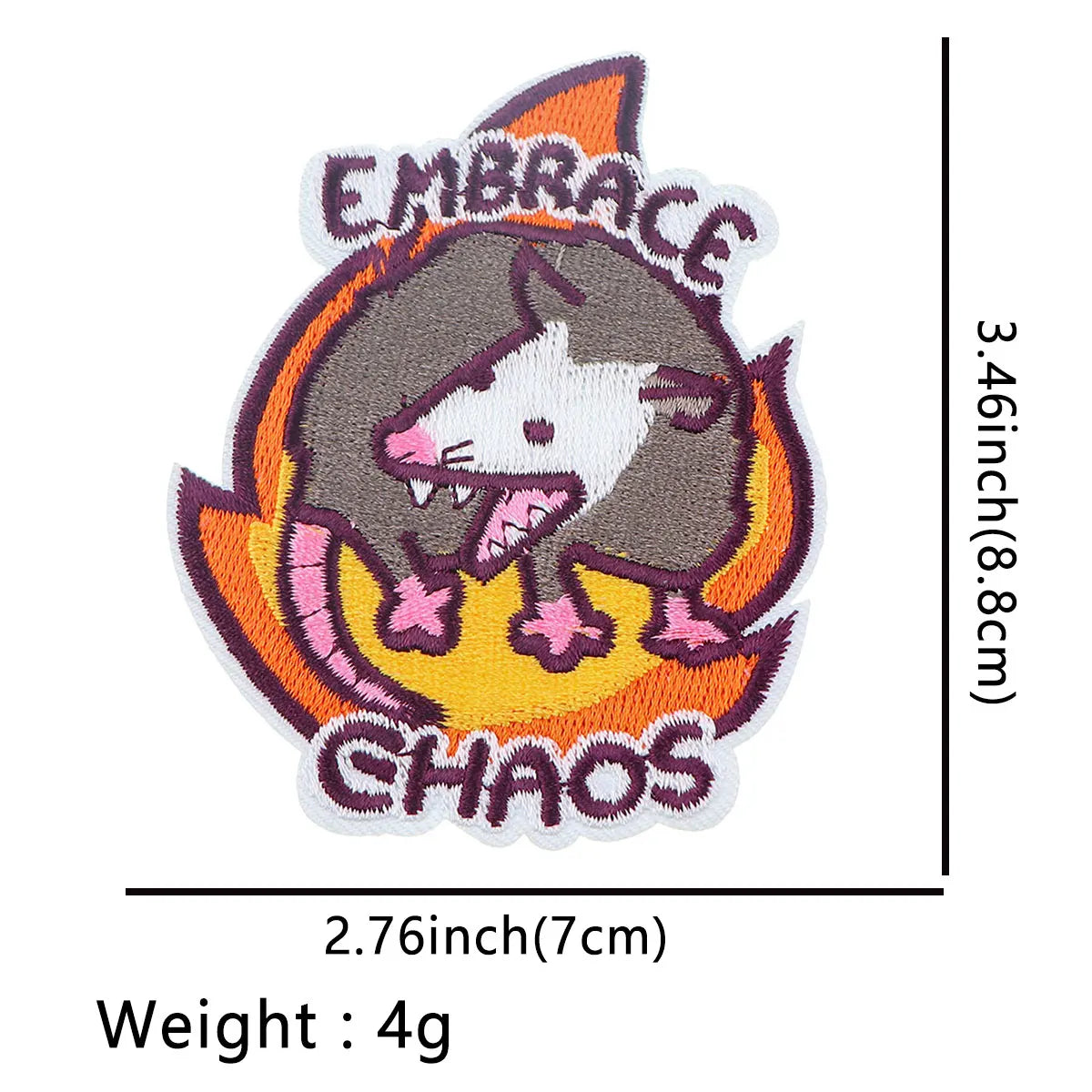 Silly Goose Patch Cute Cat Embroidery Patch Letters Iron On Patches For Clothing Thermoadhesive Patches On Clothes DIY Sew Badge
