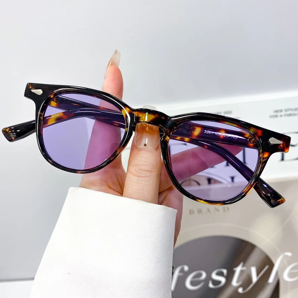 JNPCXI New Fashion Square Rivets Women Candy Color Green Yellow Shades UV400 Sunglasses Retro Men Clear Lens Frame