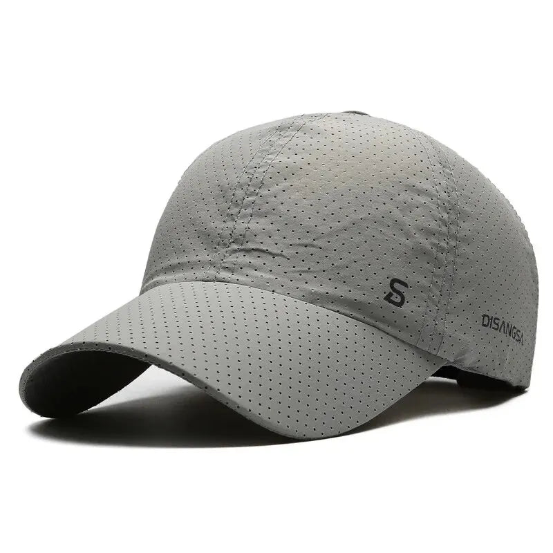 Running Cap Thin Quick Drying Breathable Hats, Men's Sun Fishing Baseball Cap