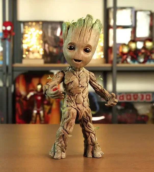Marvel Guardians of The Galaxy Groot Cute Tree Man Joints Moveable Action Figure