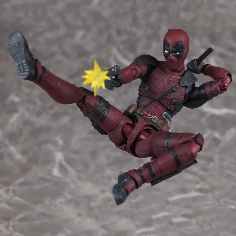 Deadpool 2.0 I Love My Family Action Figure Movie Edition Superhero Doll Boxed