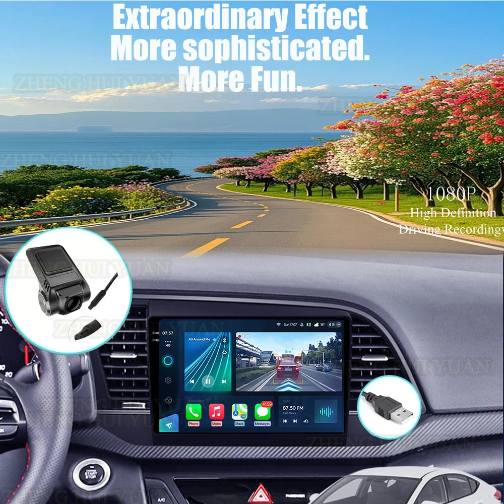 Android 16 Car Radio For Hyundai Elantra 6 2015 2016 2017 2018 Qualcomm Multimidia Video Player GPS Navigaion Split Screen DPS