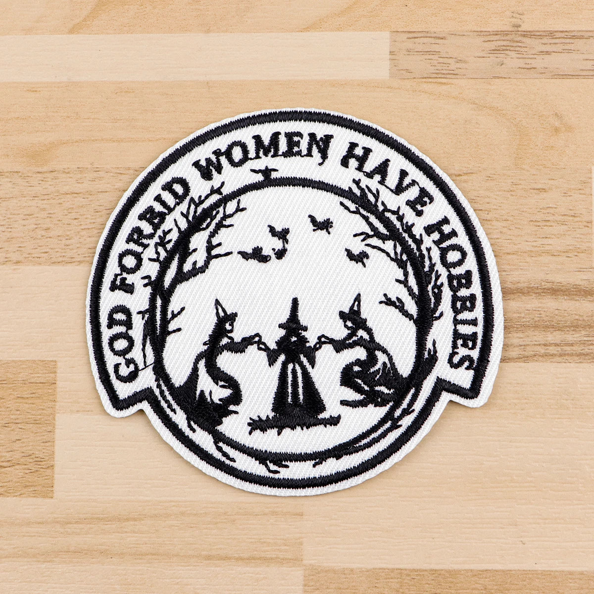 Funny Witch Iron On Patch Clothes Patch For Clothing Movie Embroidered Patch Garment Apparel Accessories Sewing Stickers
