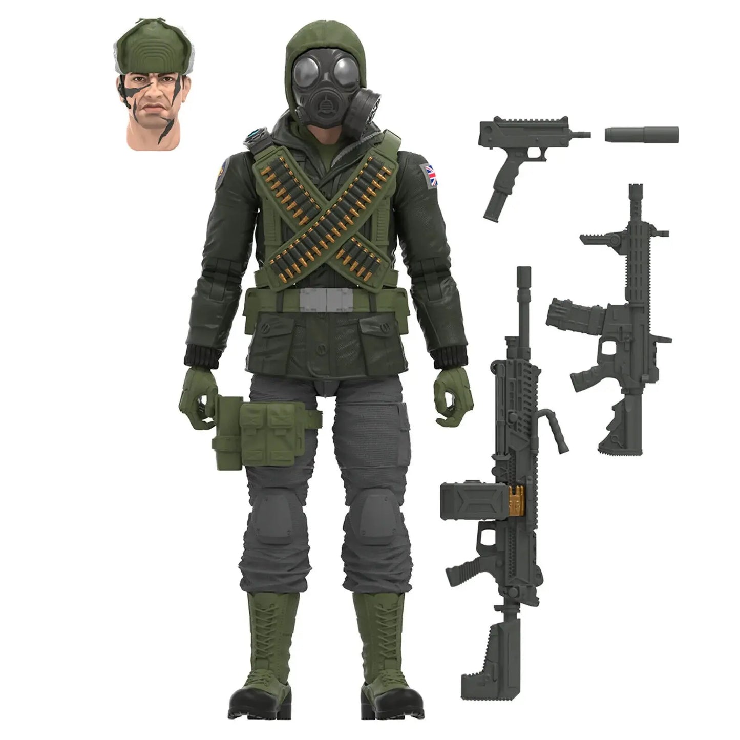 6" GI Joe Classified Series 077 Night Force David Big Ben Bennett Action Figure