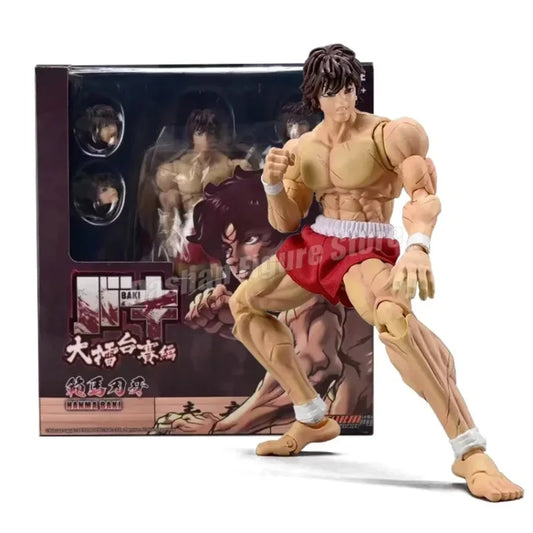17cm Storm Toys Baki Hanma Action Figure Fighting Anime Son Of Ogre Figure