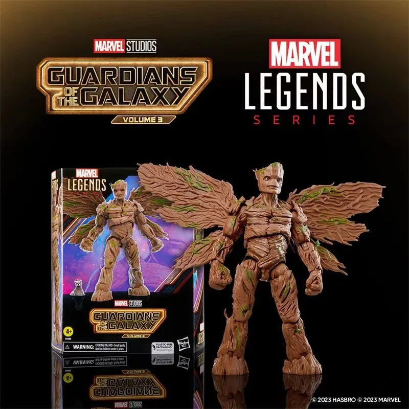 Original Hasbro Marvel Legends Series Guardians of The Galaxy Groot Action Toy Figure