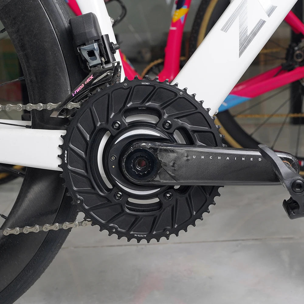 ZRACE UNCHAINED ROAD Chainrings 2x Chainrings Competition Grade Ultra-fine surface treatment Suitable for 105/ULTEGAR/DURA-Acer