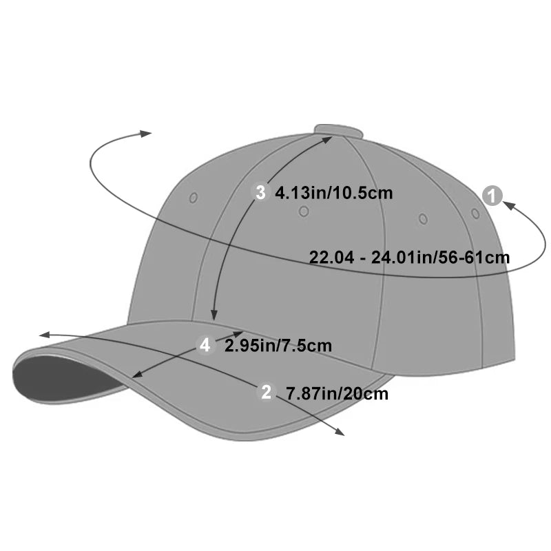 SECURITY Letter Embroidery Baseball Cap, USA Men Dad Hat Cotton, Snapback Hats