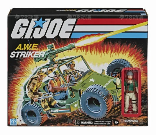 Original Hasbro G.I. Joe Classified Series A.W.E.STRIKER Anime Figures Toys Models Collection
