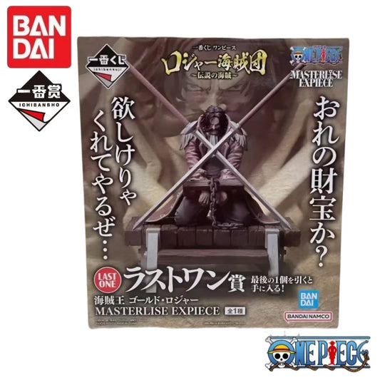 Special OfferIn Stock 100% Original Bandai Ichiban Kuji One Piece Gol D. Roger Shanks Garage Ornaments Anime Figures Mol ToysFig