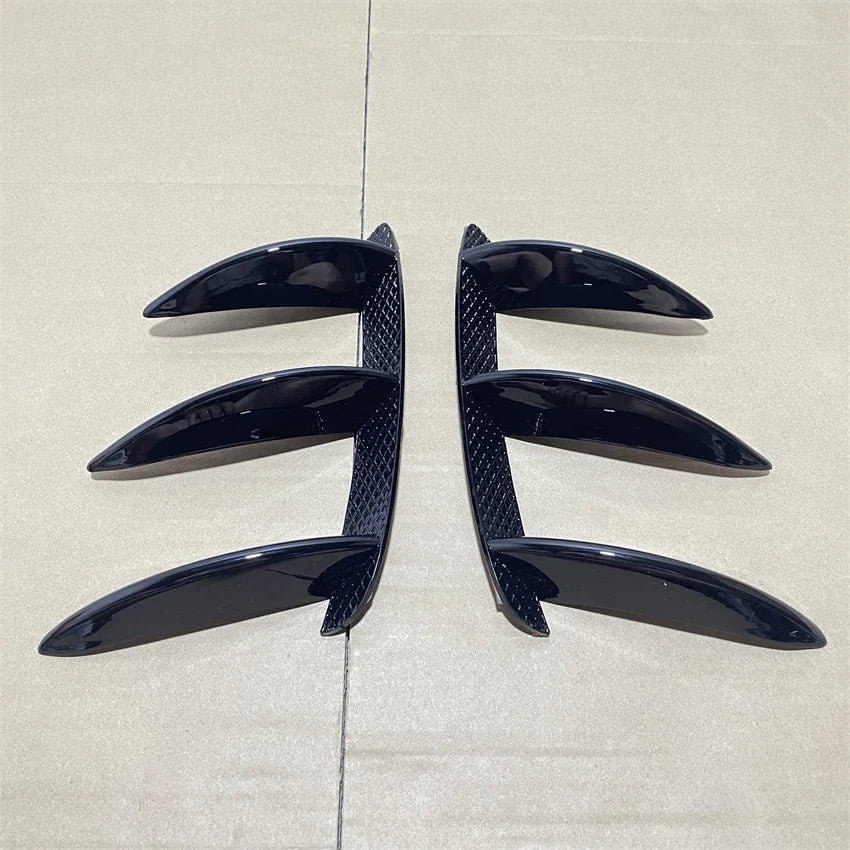 For Mercedes Benz A Class W176 A200 A250 A260 A45 AMG 2013-2018 Hatchback Rear Bumper Spoiler Air Intake Vent Canard Splitte