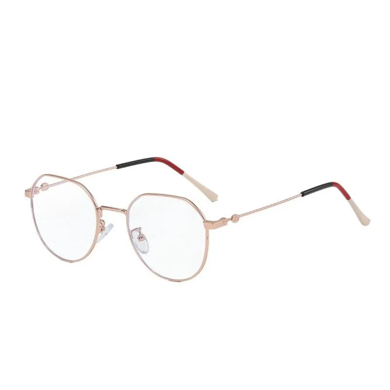 2PCS Anti Blue Light Blocking Glasses Clear Anti Radiation Glasses Replaceable Lens for Women/Men