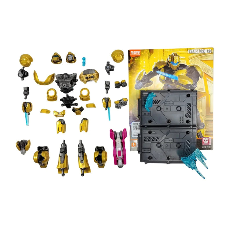 Movie Transformers One Toys LED Optimus Prime Starscream Megatron Action Figures