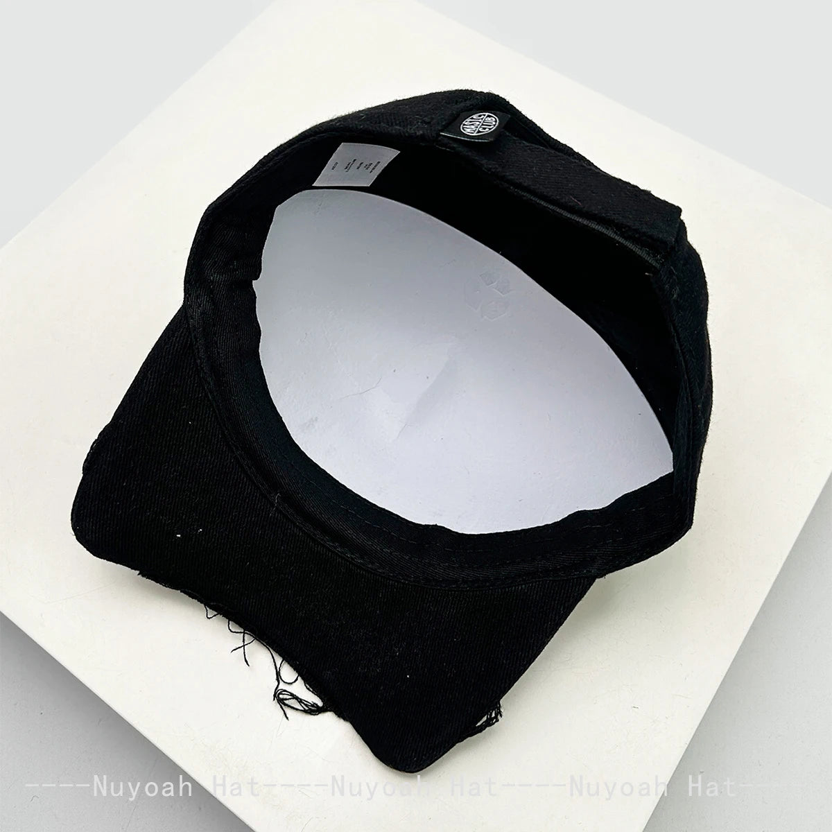 New Men Women Niche Street Embroidered Letters Flame Flag Baseball Hats Sunshade Broken Eave Versatile Peaked Caps Fashion Retro