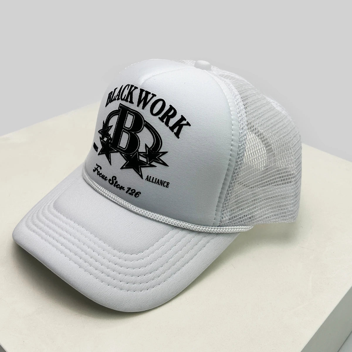 New Unisex American Style 3D Printed B Letters Baseball Hats Sunshade Mesh Breathable Personal Trucker Caps Hip Hop Versatile