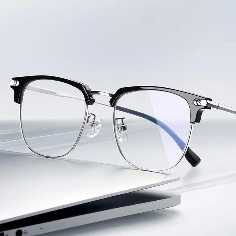 Blue Light Blocking Glasses Square Eyewear Computer Screen Protection for Office Work