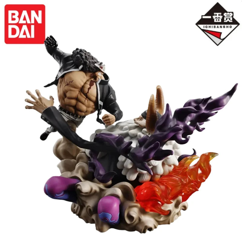 Special OfferIn Stock Original Bandai Ichiban Kuji One Piece Monkey D Luffy Roronoa Zoro Sanji Ethanbaron Bartholemew Kuma Figur